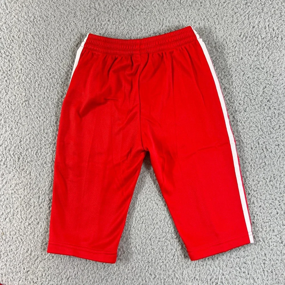Adidas Track Suit Kids 18M Red Disney Goofy Superstar‎ Jacket Pants Set Vintage